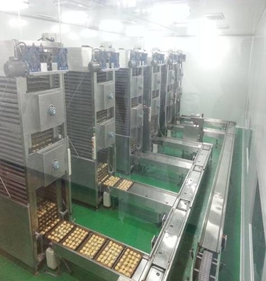 Assembly Line Equipment Moon Cake Making Machine Auto Step Cooler