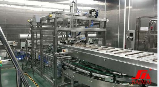 SUS304 Trolley Loader Unloader Toast Bread Production Equipment