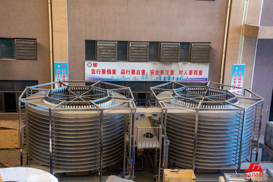 ISO9000 Multi Step Proofer Automatic Toast Production Line