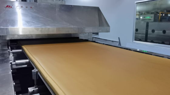 Стальные печенья торта пояса печь печь тоннеля газа конвекции горячего воздуха