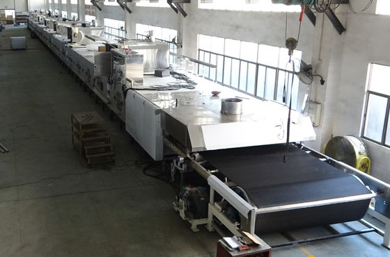 Stainless Steel 380V 50HZ ABB Motor Mesh Wire Conveyor Bakery Drying Tunnel Oven
